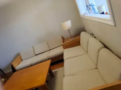 Living Room Set: 2 sofas+Coffee Table +Slide Table, View more