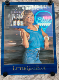 Little Girl Blue Beer Poster