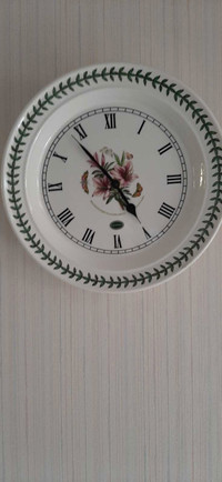 Portmeirion Botanical Garden wall clock