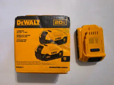 Dewalt batteries, View more