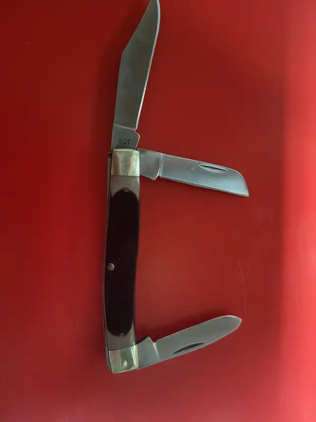 OLD TIMER Schrade 3 Blade Pocket Knife 80T509912277435688962
