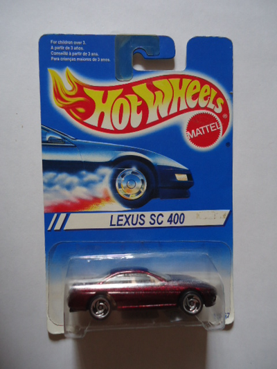 Hot Wheels #264 Lexus SC400 Canadian Card (Saw Blades) . See picture for more details. I can deliver...