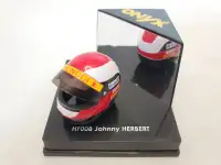 1:12 Diecast Onyx F1 Miniature Helmet Johnny Herbert Mobil 1