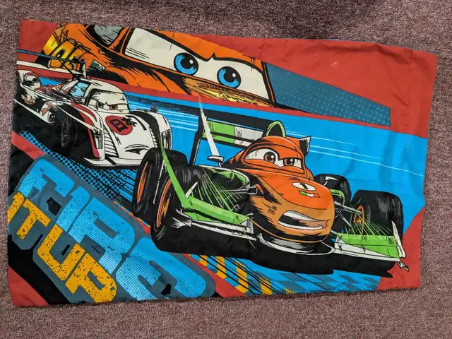 Cars pillow case Lightening McQueen Disney in Bedding in Charlottetown - Image 3