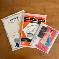 Lot of Vintage Instructional Sewing Items (EUC)