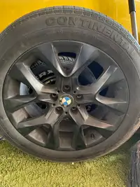 19 inch bmw rims on continental tires 