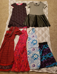 Girls $25 Summer Dresses and Skirt, Size L-XL,14 -16  (Lot 2J)
