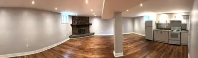 1 Bedroom Basement Apartment - Private Entrance