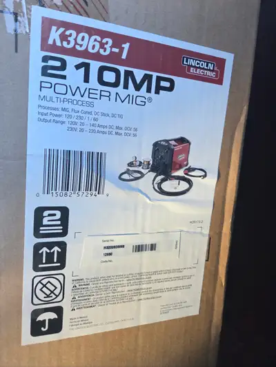 Brand new welder never opened box priced to clear call at 825 977 5773