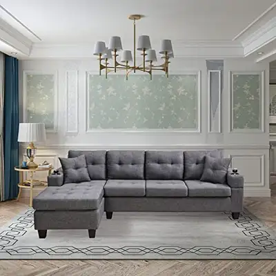 L Shape Sectional Couch Sectional Sofa, View more