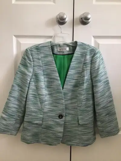 Multi coloured light weight blazer, View more