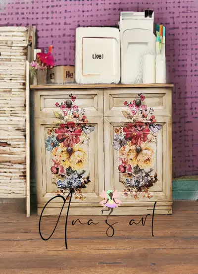 FLORAL DRESSER, View more