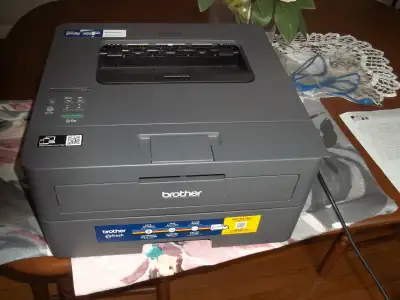 Brother HL-L2405W laser printer, 2 extra Toners, View more