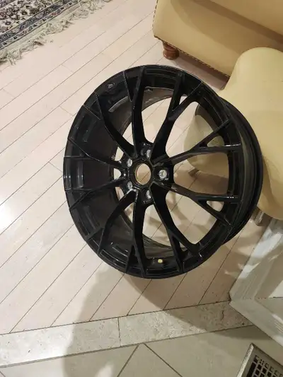 Almost Brand new, used only for two weeks, one rim only.