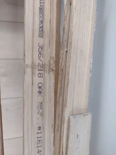 Oak baseboards, View more