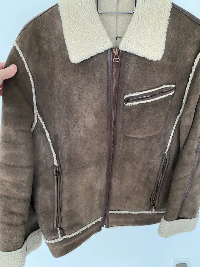 Hugo Boss aviator leather jacket men in Men's in City of Toronto - Image 3