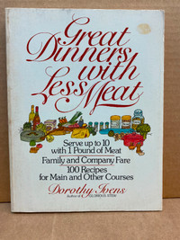 Cookbook - Great Dinners with Less Meat