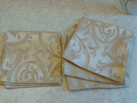 4 Cotton Table Mats+4 CottonNapkins+Cotton Napkin Box Cover, New