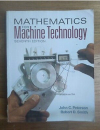 Mathematics for Machine Technology 7th Edition Textbook (2016)