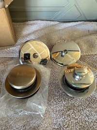 Tub stoppers and overflow (2 each) $10 for all