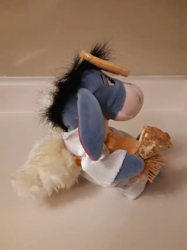 Vintage Angel Eeyore Beanie Plush 2000 in Arts & Collectibles in Peterborough - Image 6