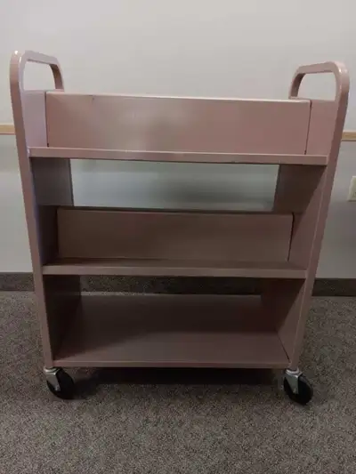 3 Tier Metal Rolling Cart Perfect for Business , View more