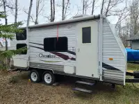 2007 Cherokee 18DD Lite Series travel trailer with bunks