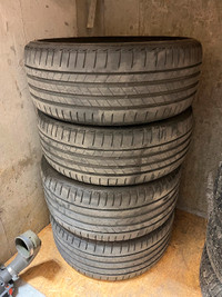 Bridgestone 19" Staggered Run Flat Tires- 225/40/19, 255/35/19