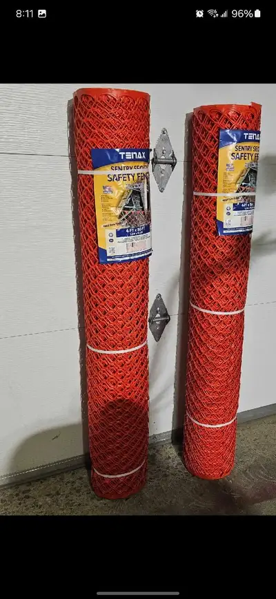 2 Sentry Secura Diamond Safety Fence bundles, View more