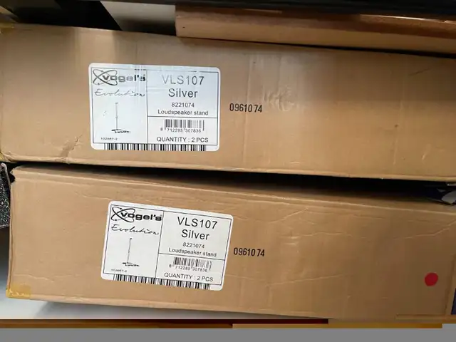 Vogel's: VLS 107 Silver Speaker Stand in Speakers in Burnaby/New Westminster - Image 5