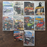 Wii Driving Games $10each