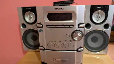 Sony stereo system , View more