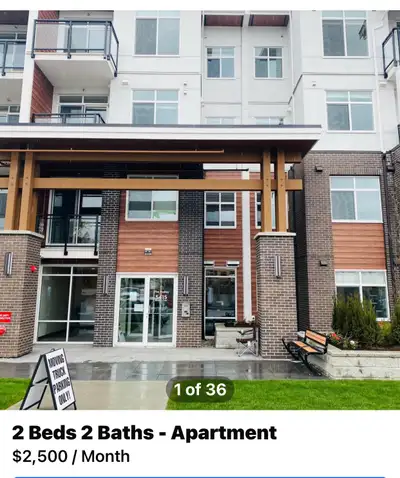 Beautiful 2-Bed, 2-Bath Condo in Downtown Langley ✨ stunning top-floor corner unit home! Located on...