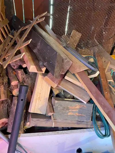 Firewood Not store-bought, just lots of leftover wood Quick pickup preferred Must take all! PM for a...