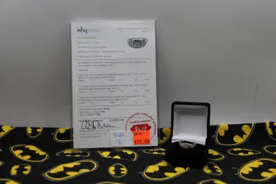 Size 6 | 10KT Promise Ring with Diamonds 2.2g (#2614), View more