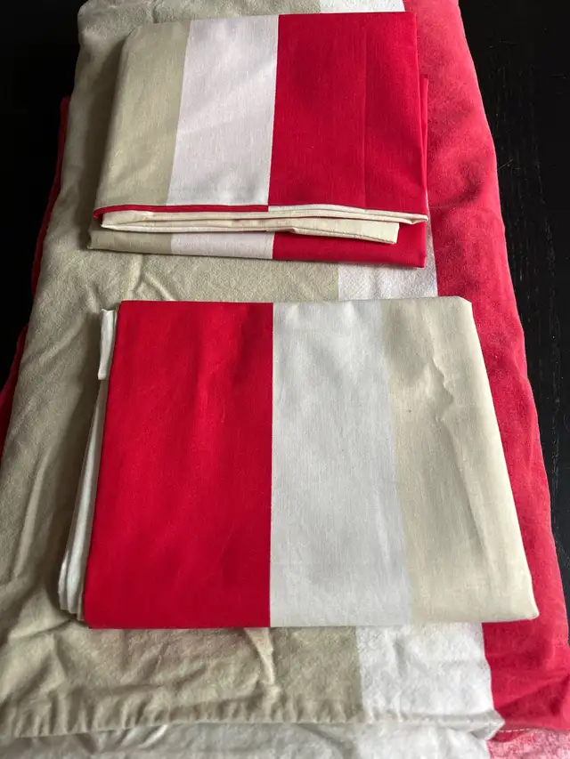 IKEA duvet cover and 2 pillowcases (full/queen) in Bedding in Ottawa - Image 2