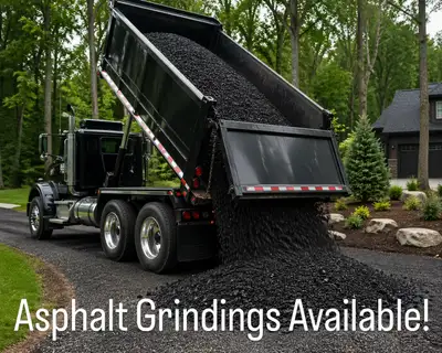 Recycled Asphalt Grindings / Millings aggregate - 5 Triaxle Dump Truck Loads near Milton Looking for...