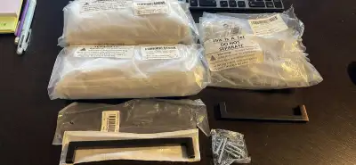 20 Oil Rubbed Bronze Cabinet Handles & 8 smaller ones, View more