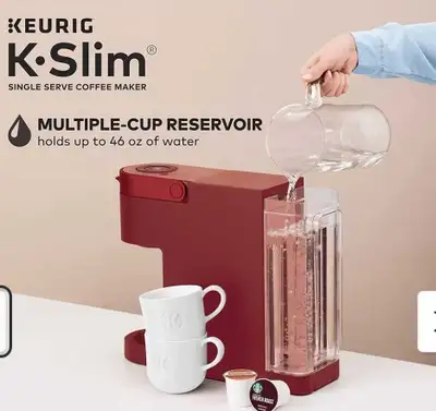 Keurig K-Slim Coffee Maker - Single Serve K-Cup Pod, View more