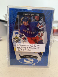 1998-99 Starquest Set Hockey 30 BLUE Stars Gretzky Showcase 305