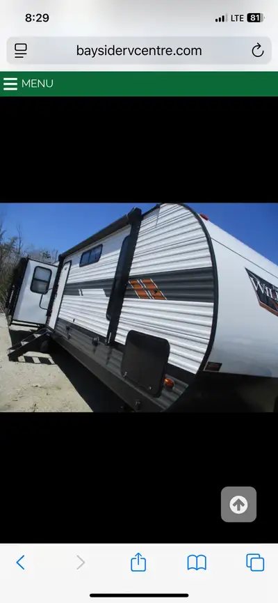 Beautiful 2021 wildwood 34MBS Currently at Bayside RV in Yarmouth on consignment. No issues, everyth...