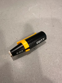 Deity Microphones D-XLR 3.5mm to XLR Adapter w/ Phantom to Plug-
