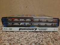 Fast and Furious Movies 1-7 Blu-ray