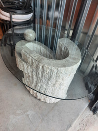 Beautiful natural stone coffee table