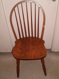 High Back Wood Chair