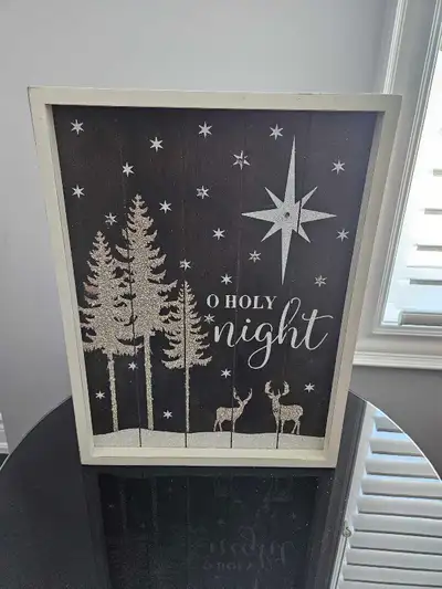 O Holy Night Light Up Wall Decor, View more