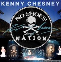 NEW * Kenny Chesney "No Shoes Nation" Metal Sign