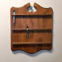 wooden spoon rack