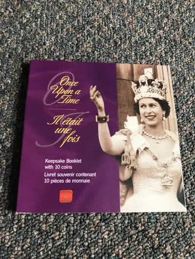 Once Upon a Time Keepsake Booklet 10 x 50 cent Gold Jubilee Coin, View more