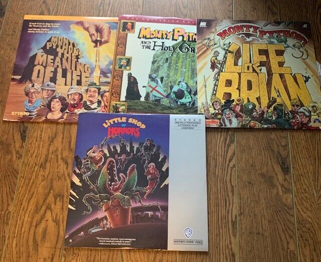 LaserDiscs- Lot # 37 - 2 Monty Python & Little Shop Of Horrors in CDs, DVDs & Blu-ray in City of Halifax